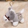 Year of the Horse Plush Keychain: Cute Mascot Doll Ornament for New Year