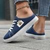 Baskets Décontractées pour Femmes, Chaussures Confortables à Enfiler avec Semelle Souple, Baskets Polyvalentes Toutes Saisons