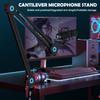 Adjustable Microphone Boom Arm Stand Bracket For Gaming Streaming Recording Usb Condenser Mic Desktop Mount Fold Mike Holder