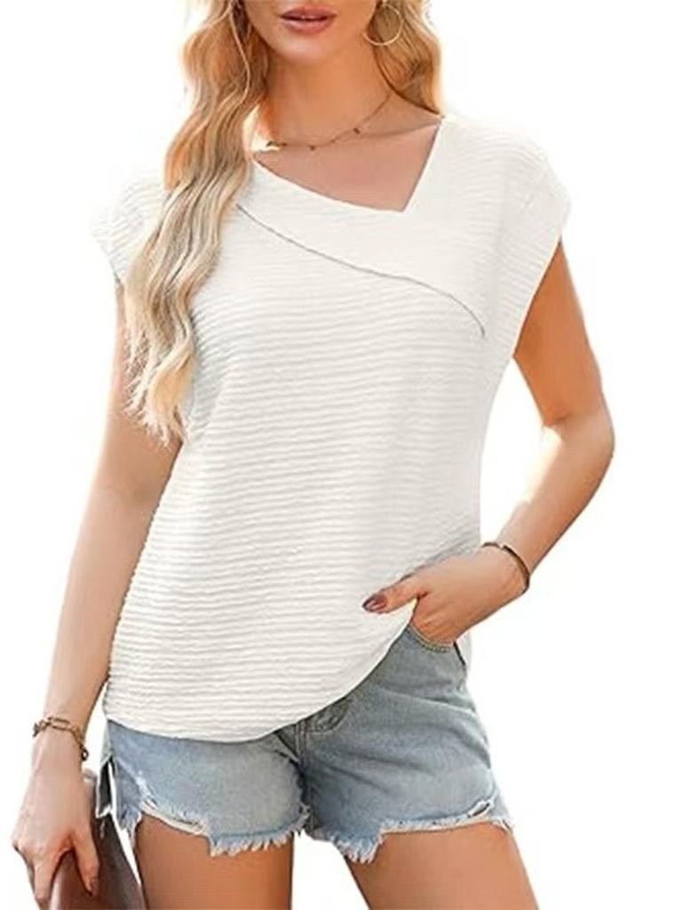 Women's Summer Casual Short Sleeve T-Shirt Fashion Top