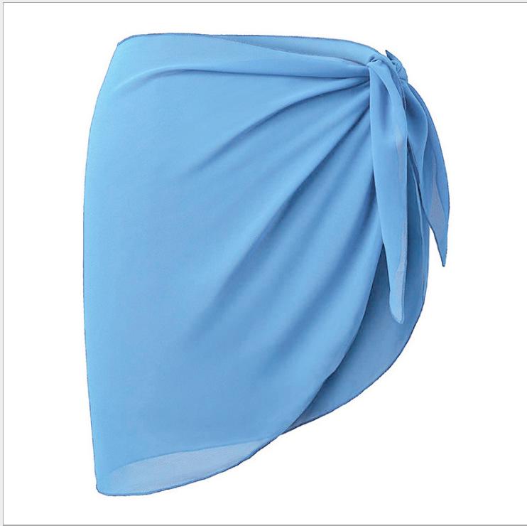 Women's Chiffon Tie-up Shawl Swimwear Cover-up (Excludes Bikini and Bottoms)