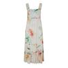 Womens/Ladies Floral Square Neck Maxi Dress
