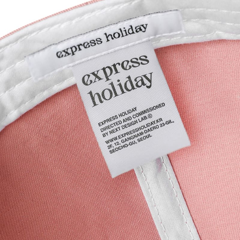 EXPRESS HOLIDAY My Puppy Ball Cap_Dust Pink