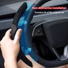 For Tesla Model 3/Y Highland Juniper Steering Wheel Cover Suede Sport Steering Wheel Cover All Season Universal Car Accessories