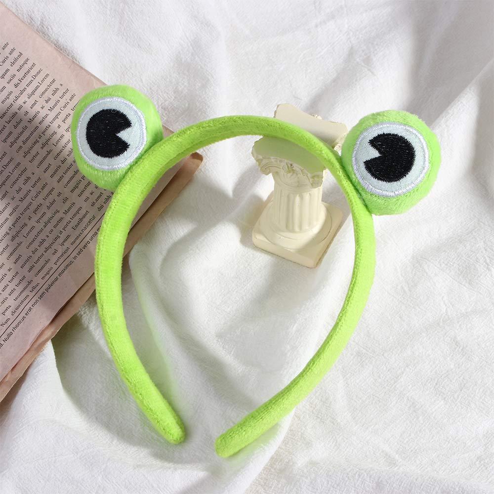 Creative Trendy Frog Wide-brimmed Cute Headband Hair Hoop Elastic Headwear