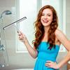 12-Inch All-Purpose Shower Squeegee for Shower Doors, Tile Shower Walls, Bathroom, Window, Glass and Car Windshield, Mirrors and Kitchen-Stainless