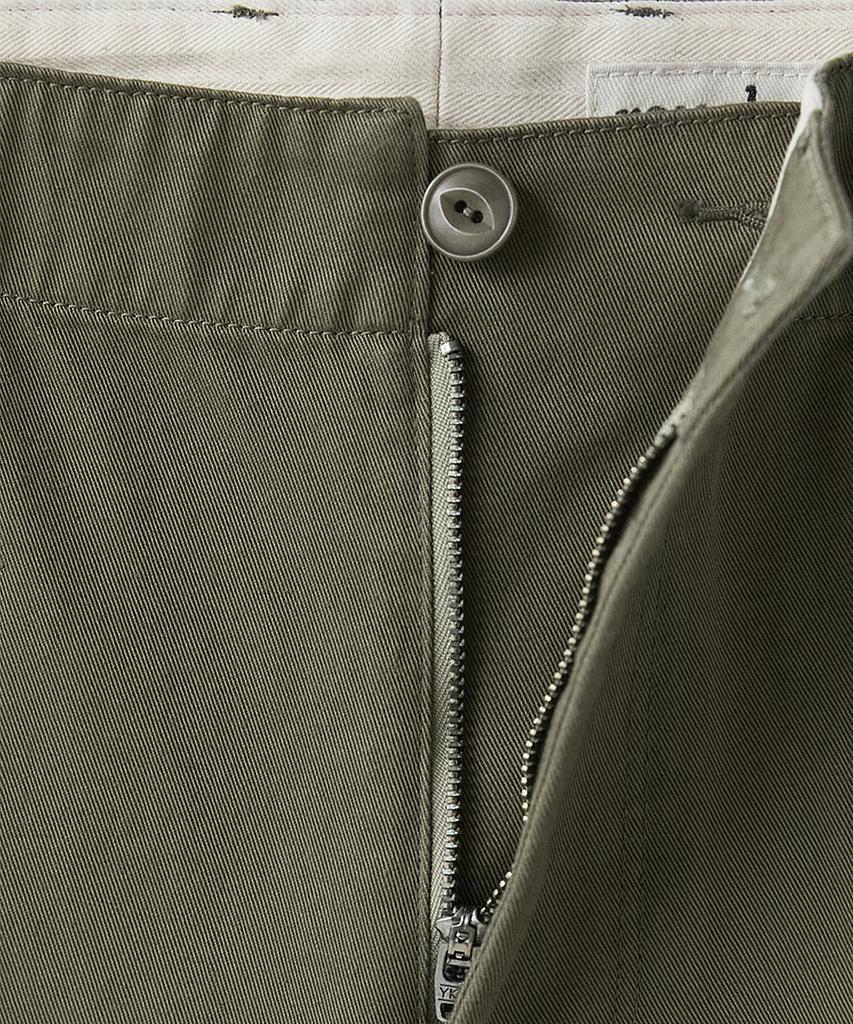 Leopeusaideu Officer Chino Pants Olive Drab