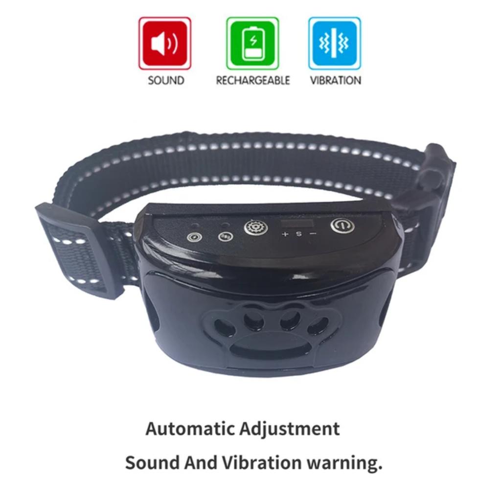 Neues Ultraschall-Antibell-Trainingshalsband mit USB-Anschluss für Hunde – Stoppt das Bellen und vibriert, Antibell-Gerät für Hunde – Dropshipping verfügbar