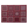 Azumaya-kk Rug, Red, 90cm Wide X 130cm Deep, TTR-151RD