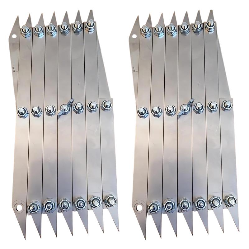 Center Finder Metal 3-Point/7-Point Center Point Locator For Quickly Precise Measurements Woodworking Center Finder Marking Tool