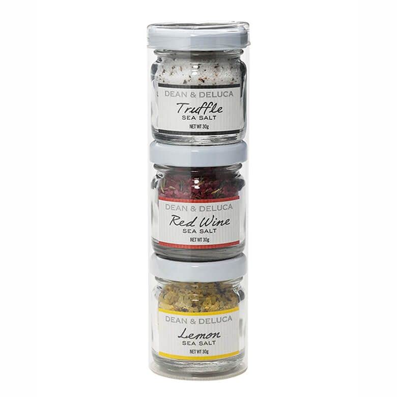 DEAN & DELUCA Italian Flavor Salt Collection 3-Piece Set