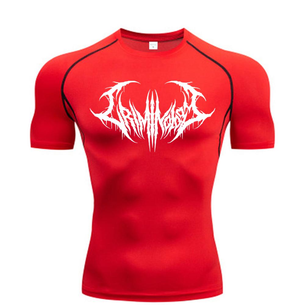 Men Athletic Quick Dry Compression Shirts Tshirts Gym Workout Comfortable Rash Guard for Tees Tops High-Elasticity Baselayers Tight Fit
