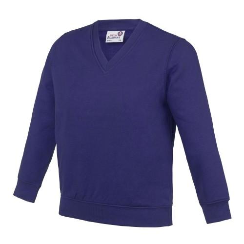 AWDis Academy Childrens/Kids Junior V Neck School Jumper/Sweatshirt
