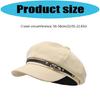 Trendy Berets Decorative Charm Unisex Headwear Accessory for Women Men Cabbie Hat for Halloween Cosplay Party Outfit