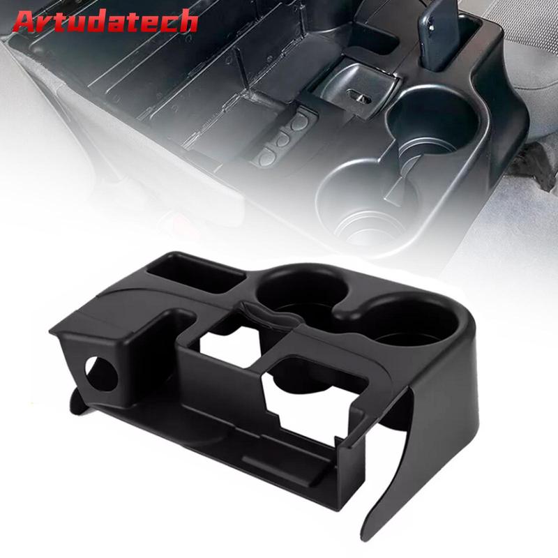 Artudatech Center Console Cup Holder Matte Black For Dodge Ram 1500 2500 3500 2003-2012