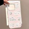 Painted Phone Case for iPhone 12 13 15 16 iPhone 16 12 13 14 15 Pro  14 15 16 Pro Max Coverage Shockproof Anti-Fingerprint Fresh Style Protective Case