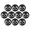 Car Remote Key Sticker Aluminum Emblem Decoration Decal for Mazda Axela CX5 CX6 CX-4 Mazda 6 Ms M3 M5 M6 MX3 GH GG CX-7 MX5 RX8