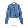 New ArriValS Open Run Women S Slim Fit V Neck Cropped Knit Cardigan