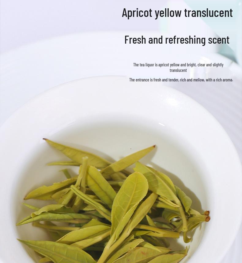 Golden Bud White Tea: 2025 Pre-Qingming High Mountain Green Tea, Tender Buds, 250g Caddy, Free Shipping