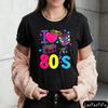 I Love The 80s Graphic Printed TShirt Retro 80s Style Shirt Unisex Unisex Fashion Casual Crewneck Cotton Tee Daily Life Tops