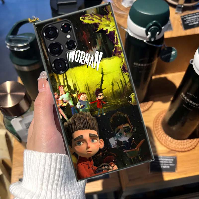 

Cartoon Movie P-ParaNorman Cases Phone Case for Samsung Galaxy S26 Ultra S25 Edge S24 S23 FE S21 Plus S20 S22 S10 Cover TPU Capa Samsung S21 FE