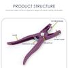 New Alloy Pig Cattle Sheep Ear Tag Installation Plier  1Pc Animal Ear Tag Pliers with 100pc Ear Tag Ear Tag Installation Plier