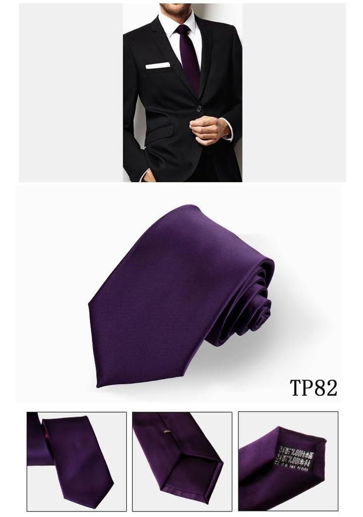 [KYULM7] Men's Waterproof and Oil-Repellent Necktie, High-Quality, Elegant, Washable, Approx. 8cm Wide, Stylish, Suitable for Spring, Summer, Autumn,
