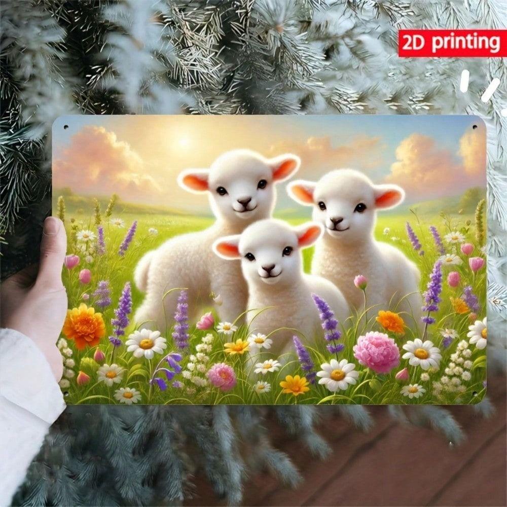 Vintage Metal Tin Sign Wall Art Decor 20x30cm