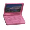 Babaház Laptop Szimuláció Élethű Oktató Miniatűr Jegyzetfüzet Játék Gyerekek Lányok Rózsaszin