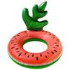 Circle Swimming Adult Thickened Pvc Inflatable Backrest With Pineapple Handle