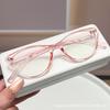 Retro round frame reading glasses middle-aged and elderly high definition comfortable reading glasses ultra-light live broadcast anti-blue reading gla