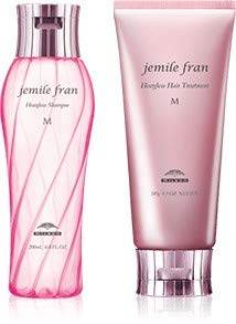 

Milbon Jemile Fran Heat Gloss M Шампунь 200 мл Лечение 180 г Набор [jemile fran]
