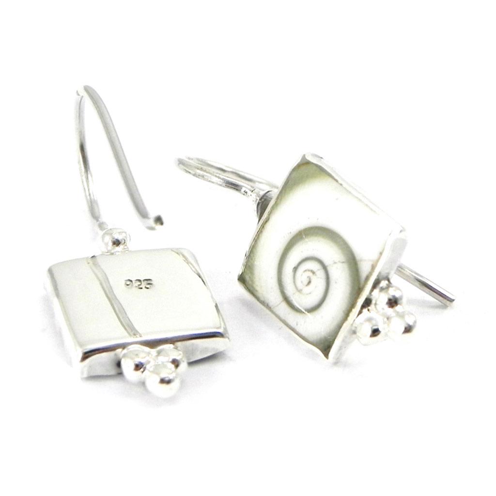 Les Trésors De Lily [I2863] - 'Saint Lucia' Silver Earrings