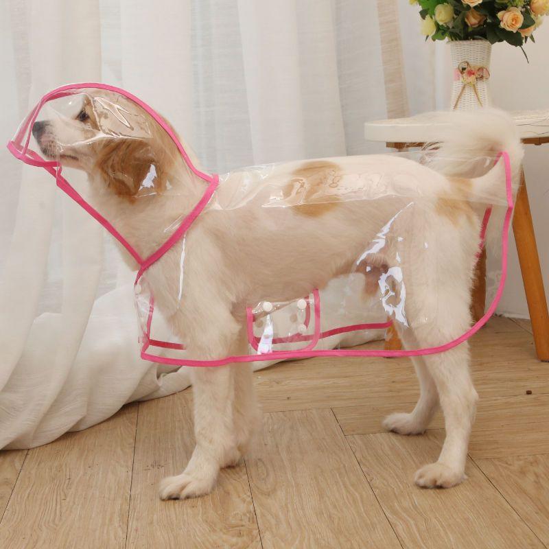 Solide Haustier-Regenmantel für kleine und mittelgroße Hunde, undurchlässig, für Welpen, Hunde, Poncho, Regenmantel, Pudel, Maskottchen, Kleidung, Chubasquero Perro