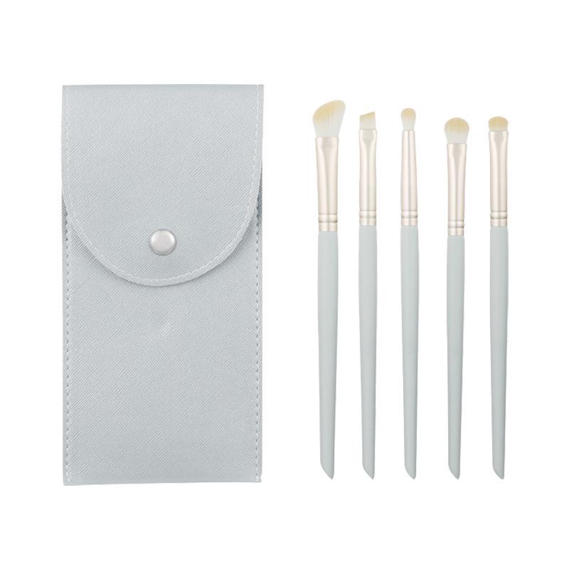 12-Piece Crystal Handle Makeup Brush Set with Soft Bristles and Brush Bag Standard