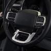 Steering Wheel Decoration Cover Trim Accessories For Ford F150 2021-2023 Chrome