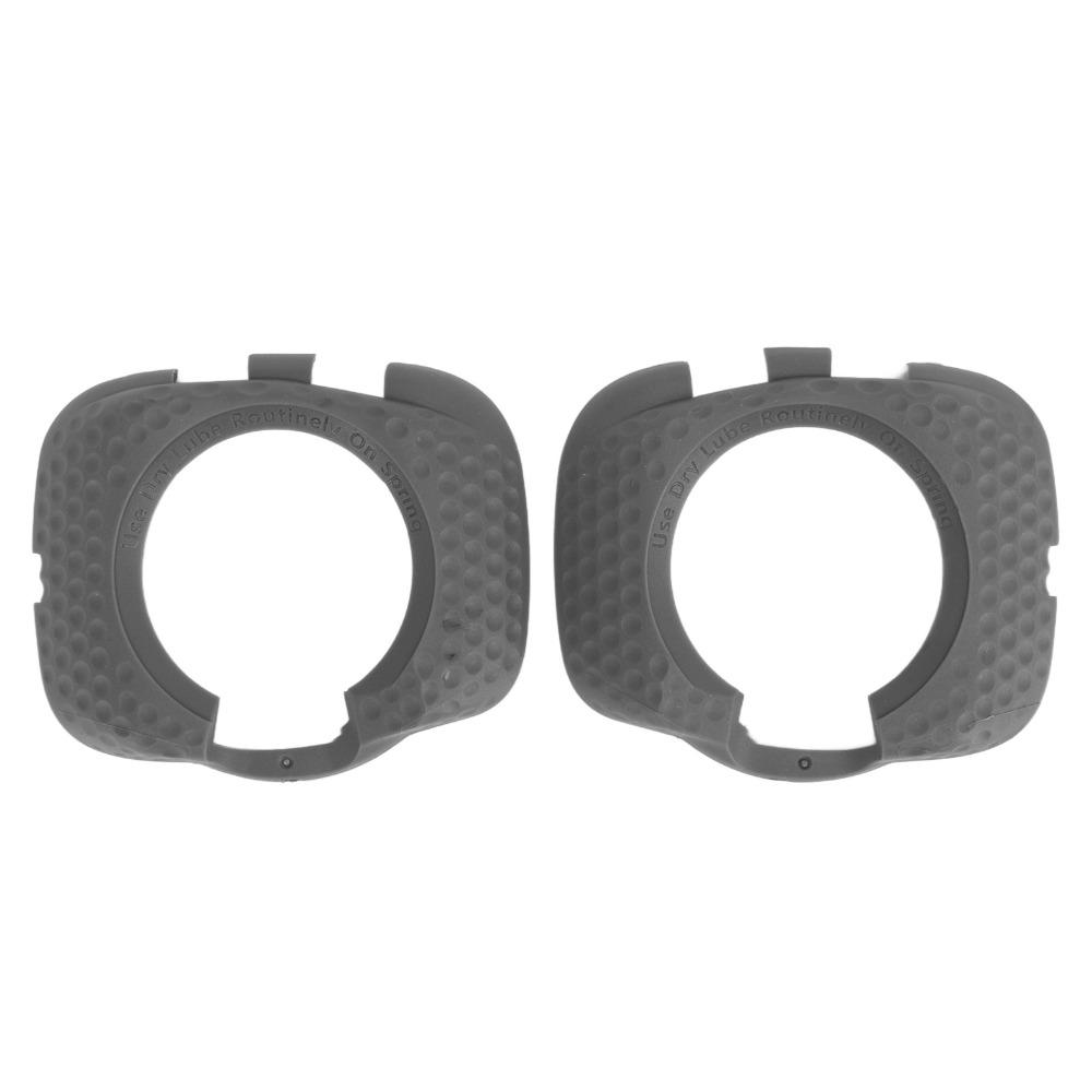 1 Pair Gray Bike Pedal Cleat Cover Rubber Bike Pedal Cover for SpeedPlay Zero Aero Road Bike