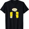Funny Butter Udder Pun Graphic T-Shirt Casual Round Neck Short Sleeve Cotton Tee for Men