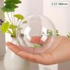 1Pcs Transparent Plastic Padded Decorative Ball for Christmas Tree Hanging Oranments Home Party Wedding Decor Suppies Navidad