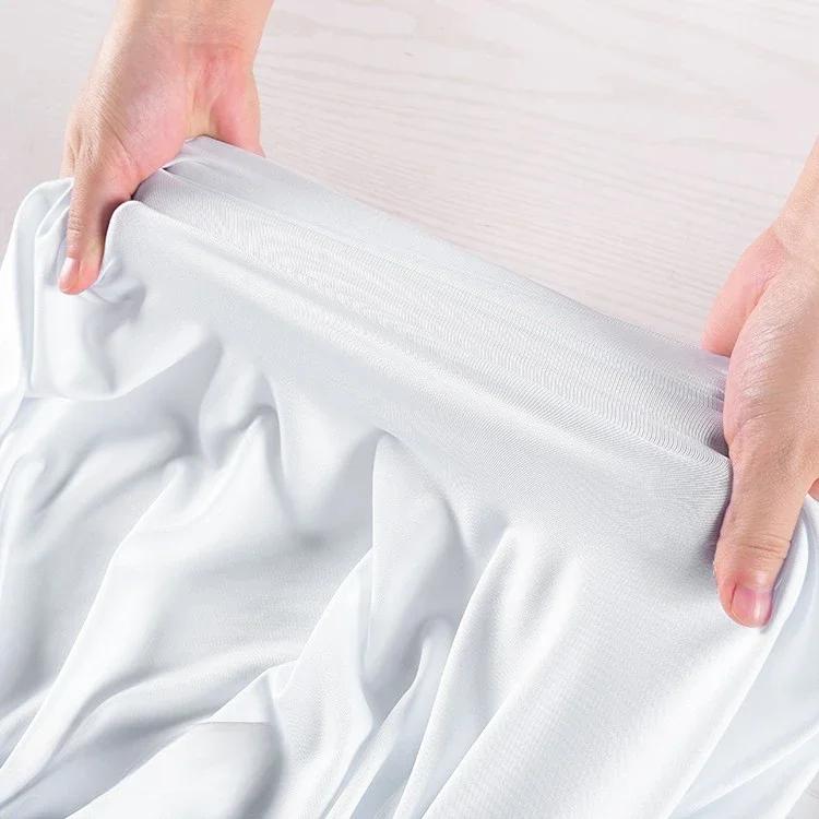 100x160cm Mléčné hedvábí Látka Elastická Pletená Podšívka Oblečení na jógu Měkká Velkoobchodní Látka Oděv pro DIY Šití Spandexový Materiál
