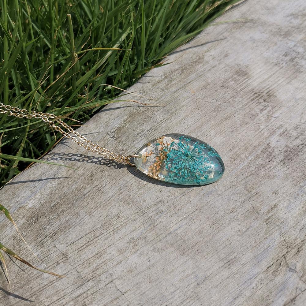 

Стильное современное ожерелье из стекла для женщин, уникальный геометрический шарм, идеально для подарков, особенное XH0432