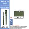 Croma 160/1 Farben Nachfüllbares Direktflüssig-Acrylmarker-Set mit Weicher Spitze, Waschbarer Aquarellpinsel Schulausstattung
