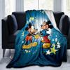 1pc Mickey Printing Blanket - Soft, All-Season Throw for Living Room, Beroom,Personalize Gift with Aorable Cartoon Esign