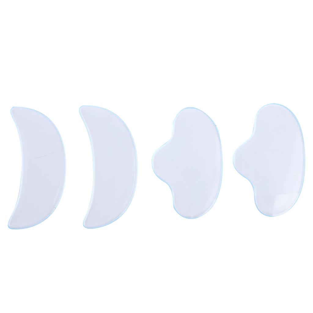 Silicone Face Lifting Sticker Wrinkles Compressing Patches for Forehead Face 4pcs