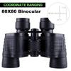 Professional Binoculars 80x80 Long Range 15000m Hd Telescope Low Light Night Vision For Camping Hiking Travel Sports