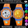 Skmei Kids Digital Watches Fashion TPU Strap Colorful Light LED Waterproof Children Boy Girl Sports Wristwatch with Alarm Clock