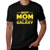 Best Mom In The Galaxy Tshirt Street Art Print Tee Shirt
