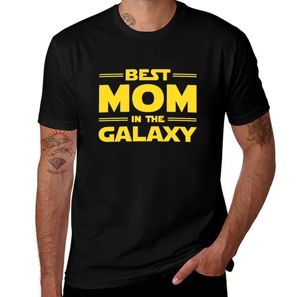 Best Mom In The Galaxy Tshirt Street Art Print Tee Shirt