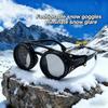 Ochelari de soare cu reglaj ND9 Punk Retro rotunzi pentru bărbați pescuit în aer liber UV400 polarizați ochelari de soare pentru condus