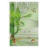 Chinese Bamboo Curtain Style Green Curtain For Kid Bedroom Decorative Curtain Lovely 3D Window Curtain For Living Room Luxurious